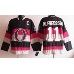 Ottawa Senators #11 Daniel Alfredsson Black Third Jersey