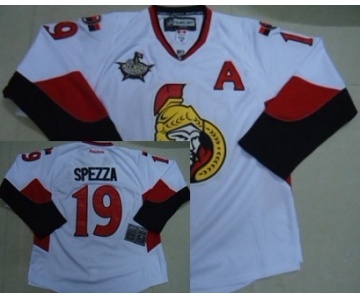 Ottawa Senators #19 Jason Spezza White 2012 All-Star Patch Jersey