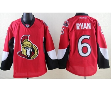 Ottawa Senators #6 Bobby Ryan Red Jersey