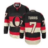 Ottawa Senators #7 Kyle Turris Black Third Jersey