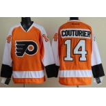 Philadelphia Flyers #14 Sean Couturier Orange Jersey