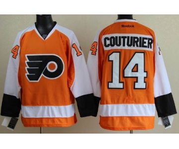 Philadelphia Flyers #14 Sean Couturier Orange Jersey