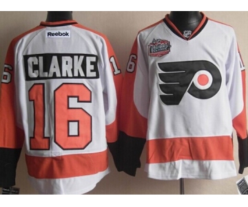 Philadelphia Flyers #16 Bobby Clarke White Winter Classic Jersey
