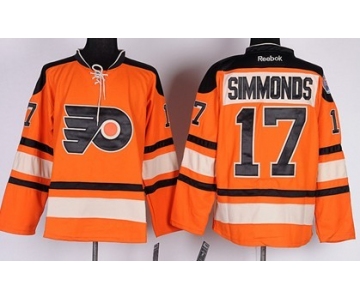 Philadelphia Flyers #17 Wayne Simmonds 2012 Winter Classic Orange Jersey