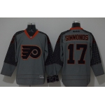 Philadelphia Flyers #17 Wayne Simmonds Charcoal Gray Jersey