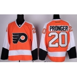 Philadelphia Flyers #20 Chris Pronger Orange Jersey