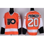 Philadelphia Flyers #20 Chris Pronger Orange Jersey