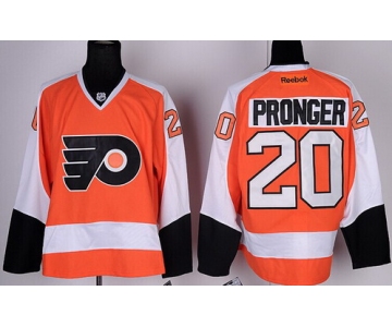 Philadelphia Flyers #20 Chris Pronger Orange Jersey