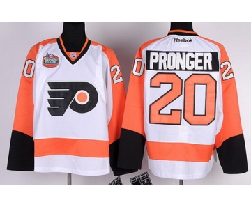 Philadelphia Flyers #20 Chris Pronger White Winter Classic Jersey