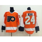 Philadelphia Flyers #24 Matt Read Orange Jersey