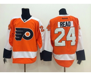 Philadelphia Flyers #24 Matt Read Orange Jersey