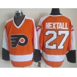 Philadelphia Flyers #27 Ron Hextall Orange Throwback CCM Jersey