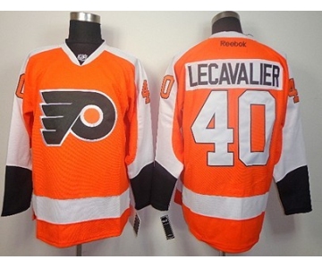 Philadelphia Flyers #40 Vincent Lecavalier Orange Jersey