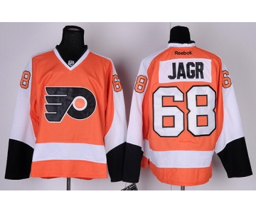 Philadelphia Flyers #68 Jagr Orange Jersey