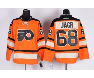 Philadelphia Flyers #68 Jaromir Jagr 2012 Winter Classic Orange Jersey