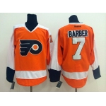 Philadelphia Flyers #7 Bill Barber Orange Jersey