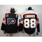 Philadelphia Flyers #88 Eric Lindros Stanley Cup Black Throwback CCM Jersey