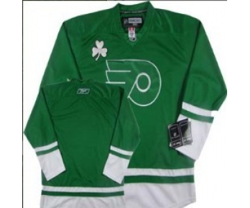 Philadelphia Flyers Blank St. Patrick's Day Green Jersey