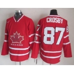 2010 Olympics Canada #87 Sidney Crosby Red Jersey