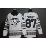 Men's Pittsburgh Penguins 87 Sidney Crosby White 2019 NHL All-Star Game Adidas Jersey