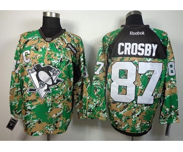 Pittsburgh Penguins #87 Sidney Crosby 2014 Camo Jersey