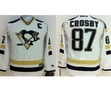 Pittsburgh Penguins #87 Sidney Crosby 2014 Stadium Series White Kids Jersey