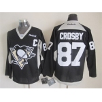 Pittsburgh Penguins #87 Sidney Crosby 2014 Training Black Jersey