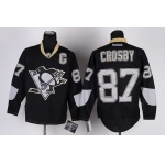 Pittsburgh Penguins #87 Sidney Crosby Black Ice Jersey