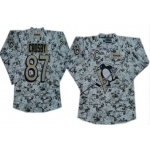 Pittsburgh Penguins #87 Sidney Crosby White Camo Jersey