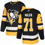 Adidas Pittsburgh Penguins #71 Evgeni Malkin Black Home Authentic Stitched Youth NHL Jersey