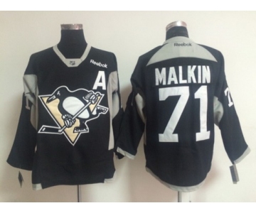 Pittsburgh Penguins #71 Evgeni Malkin 2014 Training Black Jersey