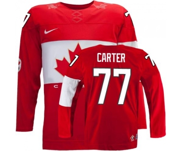 2014 Olympics Canada #77 Jeff Carter Red Jersey