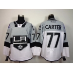 Los Angeles Kings #77 Jeff Carter 2015 Stadium Series Gray/White Jersey