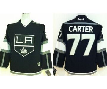 Los Angeles Kings #77 Jeff Carter Black Kids Jersey