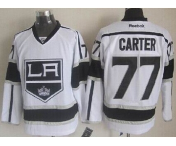 Los Angeles Kings #77 Jeff Carter White Jersey