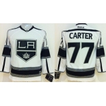 Los Angeles Kings #77 Jeff Carter White Kids Jersey