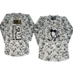 Pittsburgh Penguins #12 Jarome Iginla White Camo Jersey