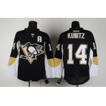 Pittsburgh Penguins #14 Chris Kunitz Black Jersey