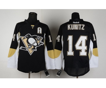 Pittsburgh Penguins #14 Chris Kunitz Black Jersey