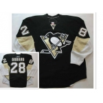 Pittsburgh Penguins #28 Eric Godard Black 2008-09 Jersey