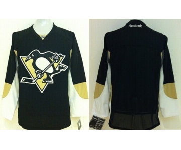 Pittsburgh Penguins Blank Black Jersey