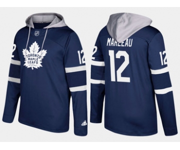 Adidas Toronto Maple Leafs 12 Patrick Marleau Name And Number Royal Hoodie