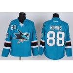 San Jose Sharks #88 Brent Burns 2014 Blue Jersey