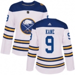 Adidas Buffalo Sabres #9 Evander Kane White Authentic 2018 Winter Classic Women's Stitched NHL Jersey