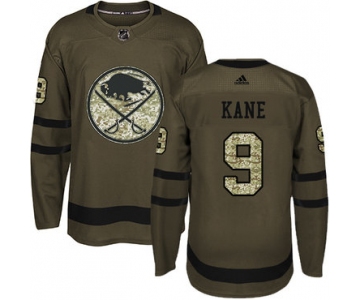 Adidas Sabres #9 Evander Kane Green Salute to Service Youth Stitched NHL Jersey