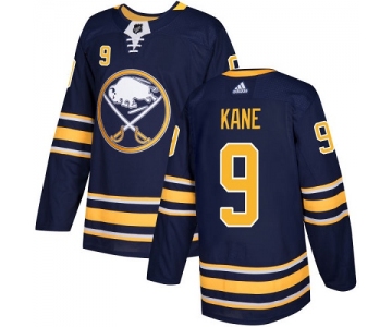 Adidas Sabres #9 Evander Kane Navy Blue Home Authentic Stitched NHL Jersey