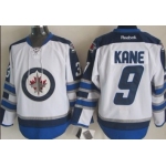Winnipeg Jets #9 Evander Kane White Kids Jersey