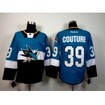 San Jose Sharks #39 Logan Couture 2015 Stadium Series Blue/Black Jersey