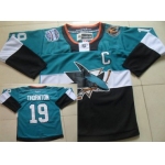 San Jose Sharks #19 Joe Thornton 2015 Stadium Series Blue/Black Jersey