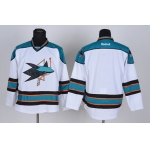 San Jose Sharks Blank White Jersey